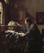 Johannes Vermeer Astronomers oil painting reproduction